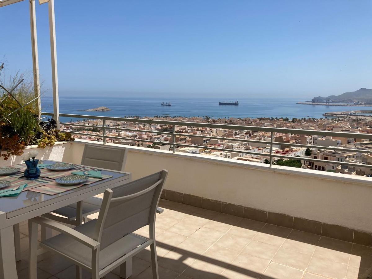 Atico Con Espectaculares Vistas Al Mar Apartment Carboneras Ngoại thất bức ảnh